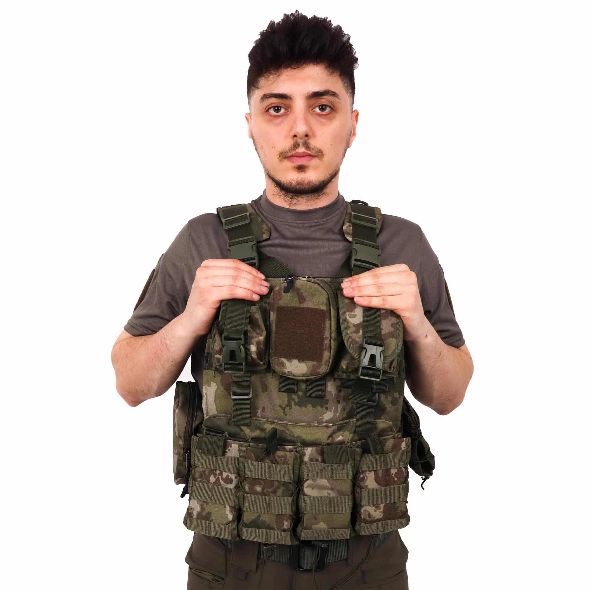 TSK Haki Kolonlu Askeri Hücum Yeleği